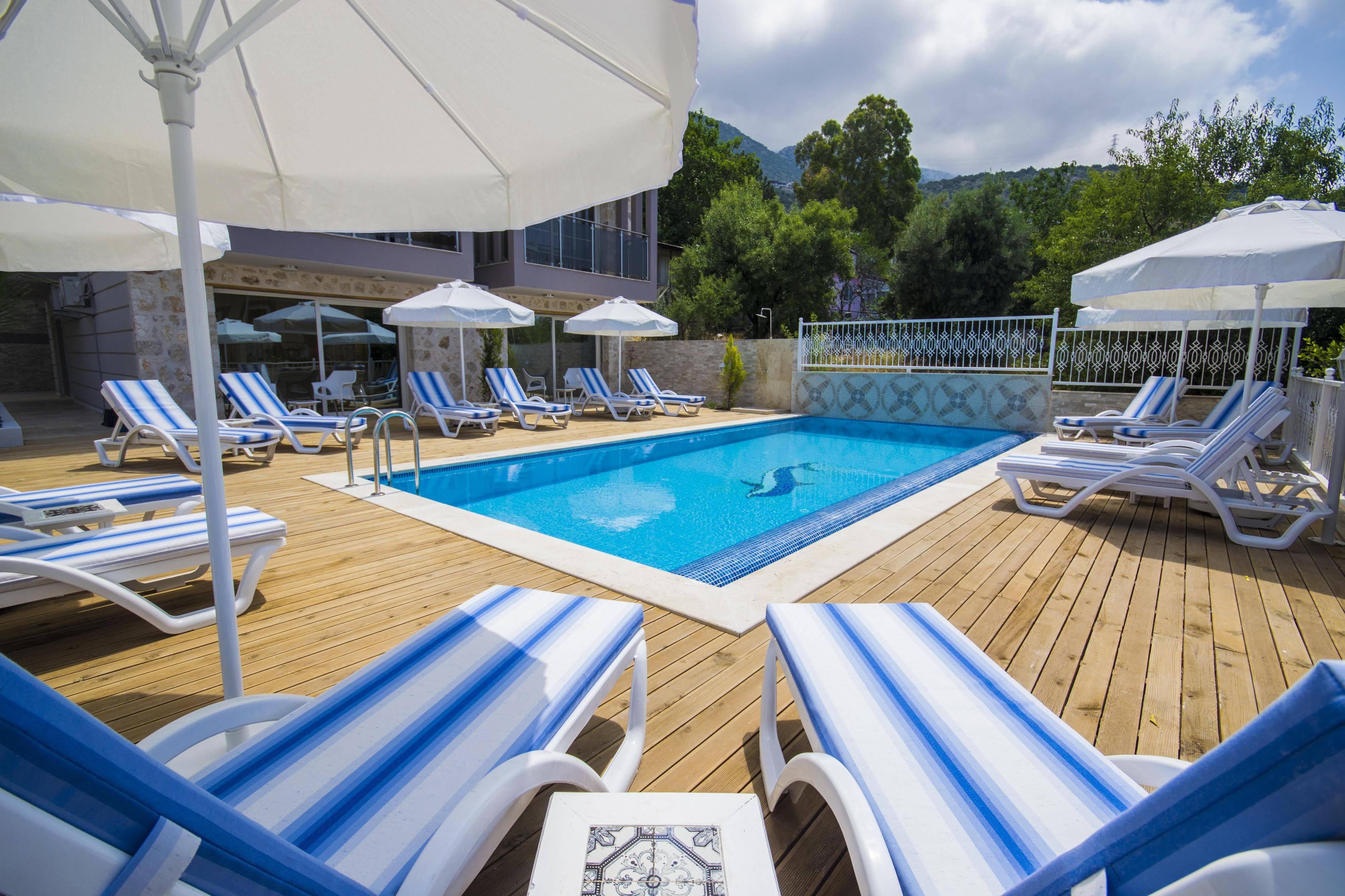Kelebek Studio Apartments Kalkan Luaran gambar