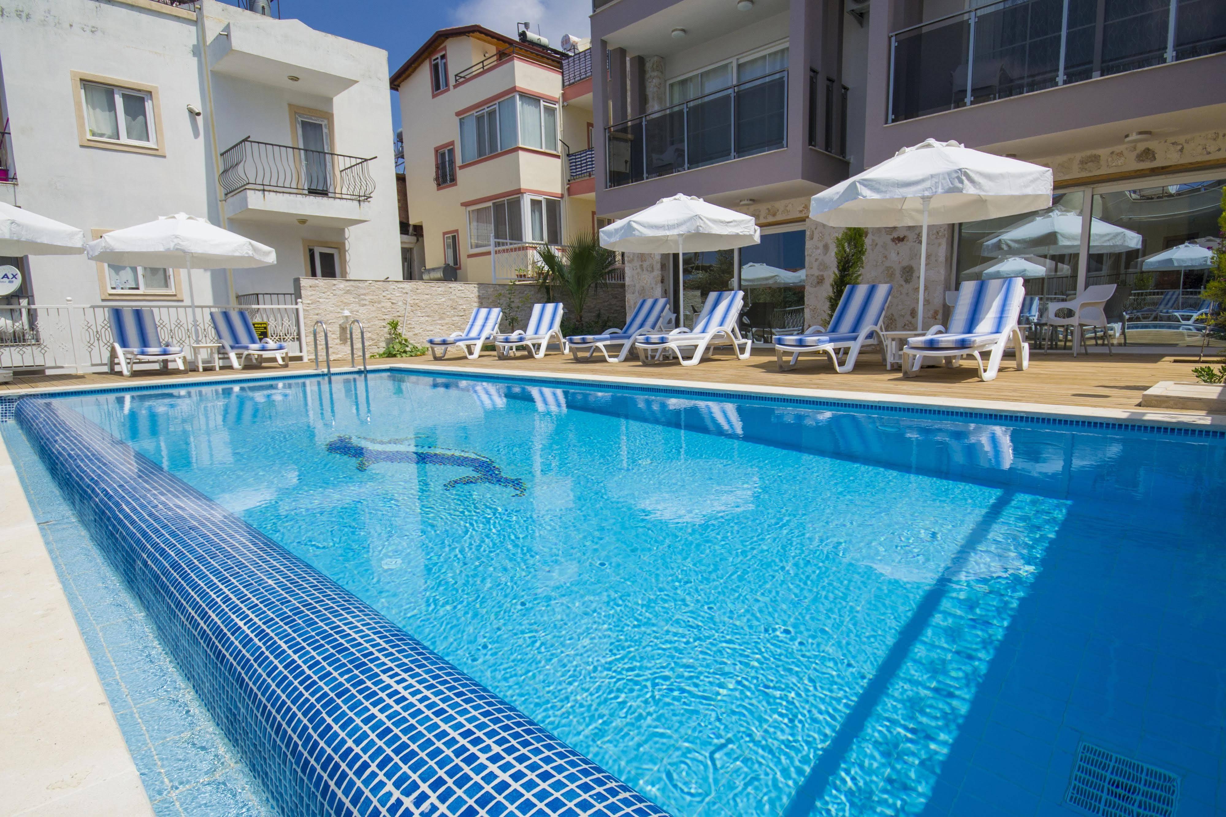 Kelebek Studio Apartments Kalkan Luaran gambar